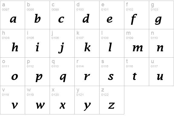 Lucida Fax details - Free Fonts at FontZone.net