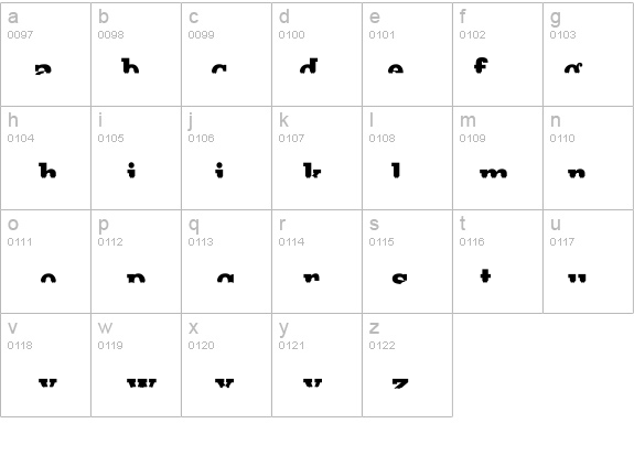 Main Strike Half Fill details - Free Fonts at FontZone.net