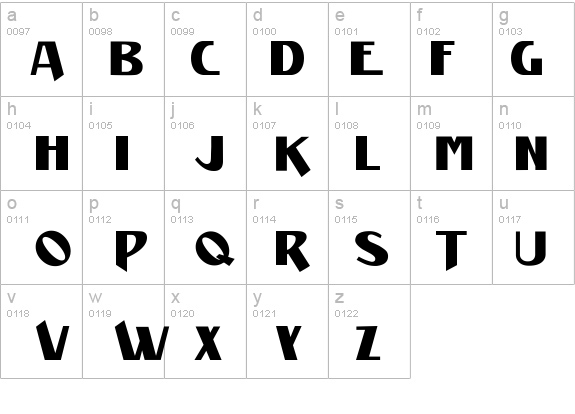 Manifest details - Free Fonts at FontZone.net