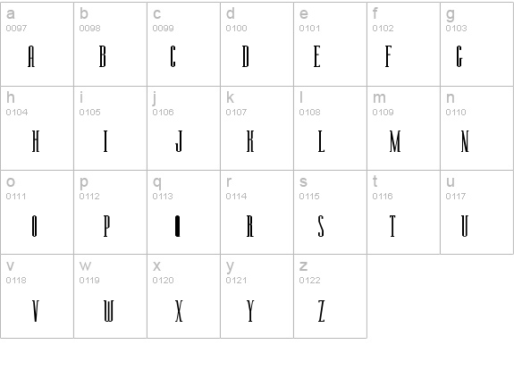 Manzanita details - Free Fonts at FontZone.net