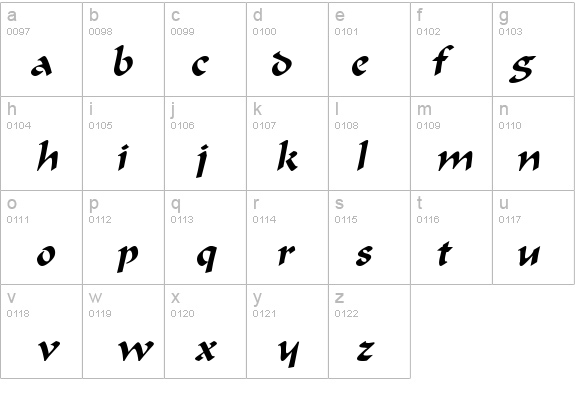 Marlin Italic details - Free Fonts at FontZone.net