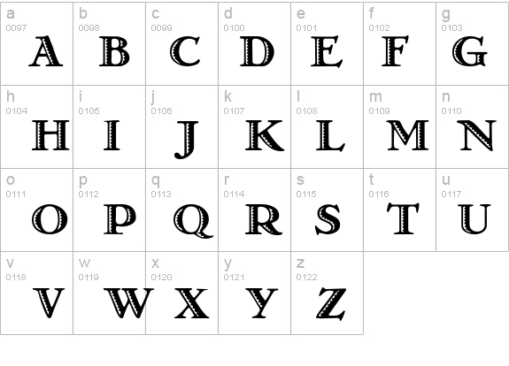 Matador details - Free Fonts at FontZone.net