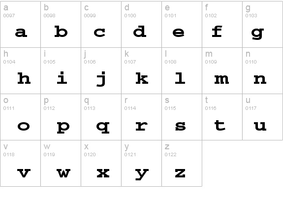 MonumentExtended Normal details - Free Fonts at FontZone.net