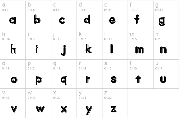 mumumu (sRB) details - Free Fonts at FontZone.net