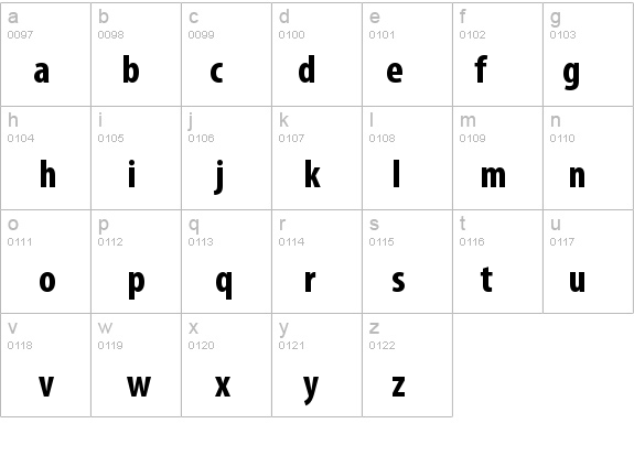MyriadPro-BoldCond details - Free Fonts at FontZone.net