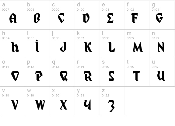 Mystic Prophet details - Free Fonts at FontZone.net