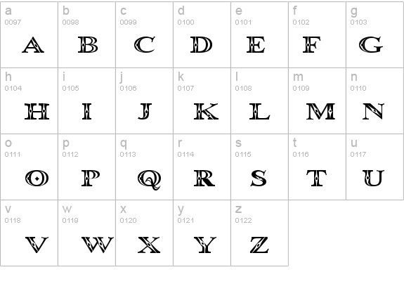 Occoluchi details - Free Fonts at FontZone.net