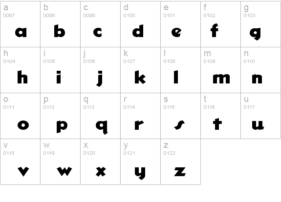 OleExtended Normal details - Free Fonts at FontZone.net