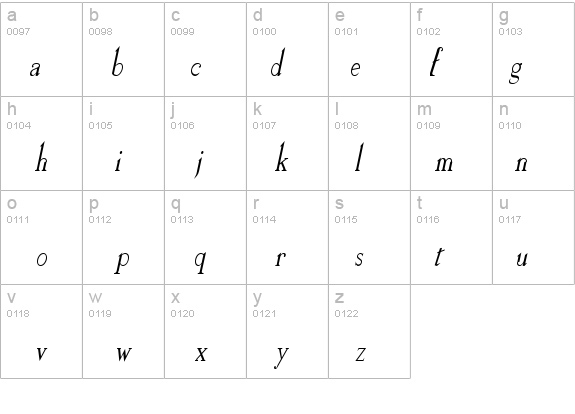 Olympus-Condensed Italic details - Free Fonts at FontZone.net