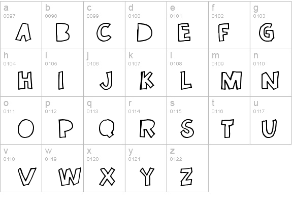 Once in a while details - Free Fonts at FontZone.net