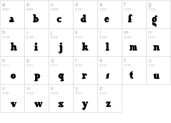OurGang details - Free Fonts at FontZone.net