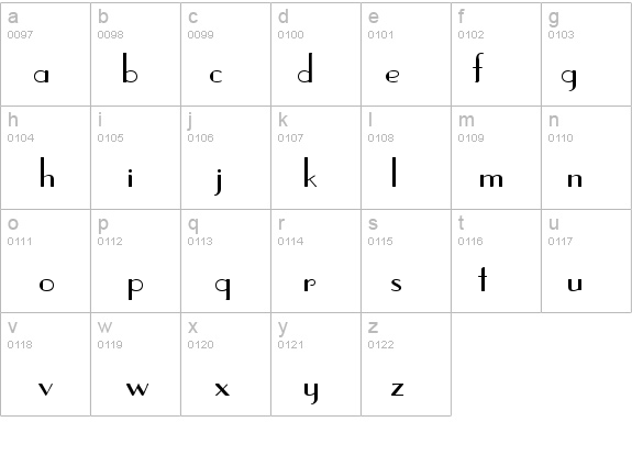 Parisien Wide Normal details - Free Fonts at FontZone.net