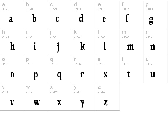Parkinson-Condensed details - Free Fonts at FontZone.net