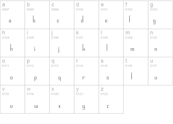 PCCalamero details - Free Fonts at FontZone.net