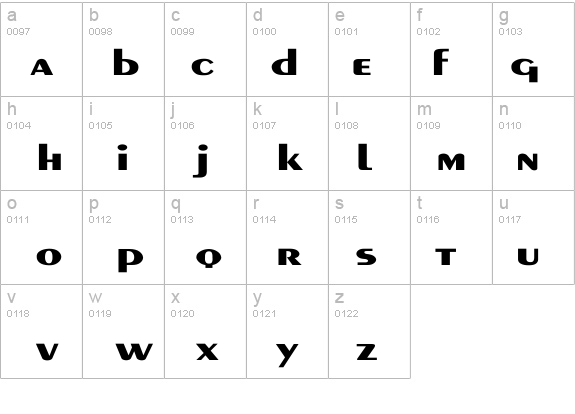 Peignot-Demi-Bold Ex details - Free Fonts at FontZone.net