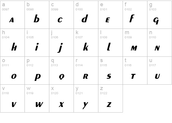 Peignot-Demi-Bold Italic details - Free Fonts at FontZone.net