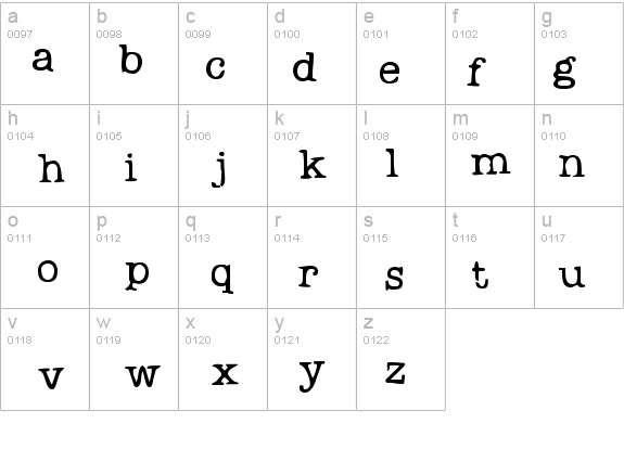 Problem Secretary details - Free Fonts at FontZone.net