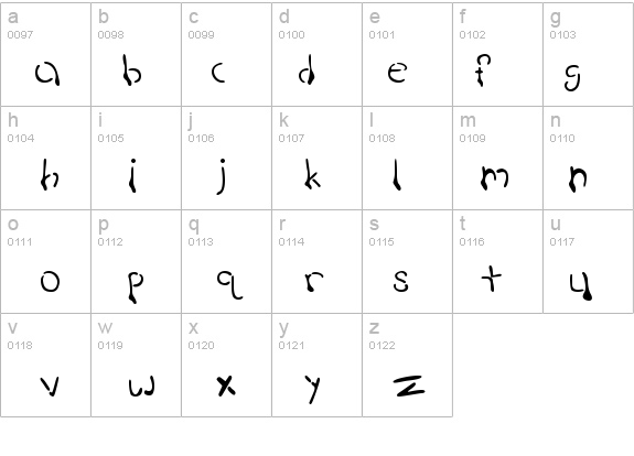 Puddle Oozing details - Free Fonts at FontZone.net