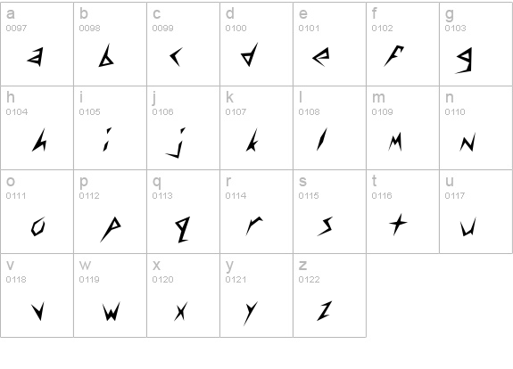 QTClaytablet Regular details - Free Fonts at FontZone.net