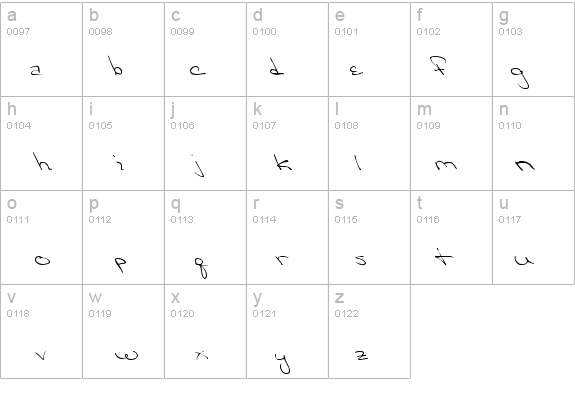 QTHandwriting Regular details - Free Fonts at FontZone.net