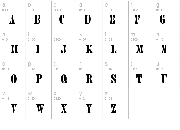 QTJupiter Regular details - Free Fonts at FontZone.net