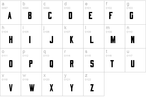 QuarterbackCondensed details - Free Fonts at FontZone.net