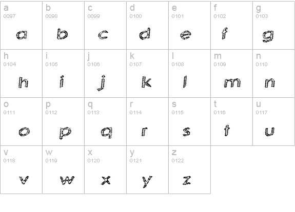 Quaverly G98 details - Free Fonts at FontZone.net