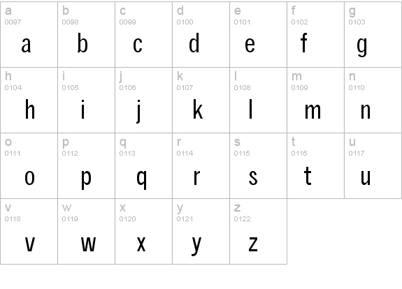 QuickType Condensed details - Free Fonts at FontZone.net