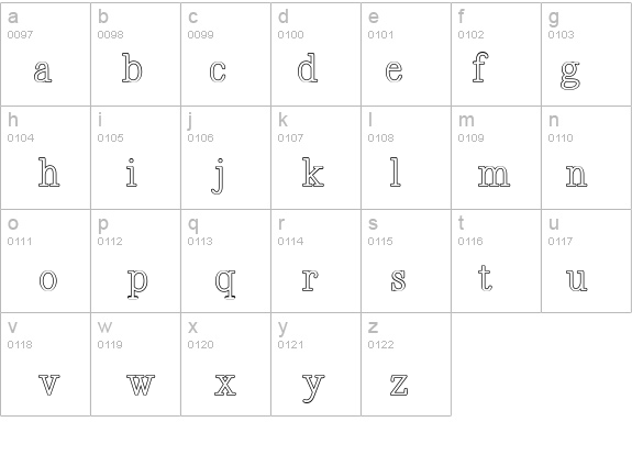 Revelation BTN Out details - Free Fonts at FontZone.net