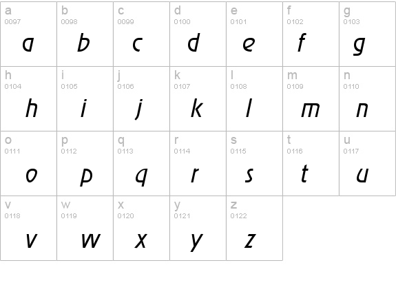 RevelLight Italic details - Free Fonts at FontZone.net