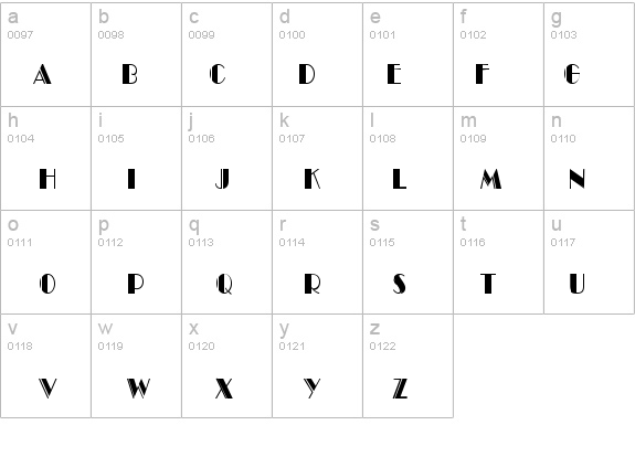 Ritz EngravedCondensed Normal details - Free Fonts at FontZone.net