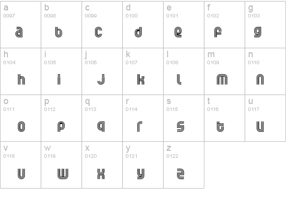 Rolloglide details - Free Fonts at FontZone.net