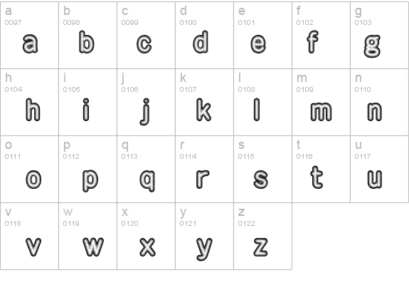Rotondo details - Free Fonts at FontZone.net