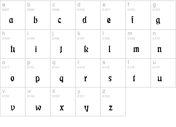 Rudelsberg Regular details - Free Fonts at FontZone.net