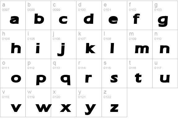 Ruffian bold details - Free Fonts at FontZone.net