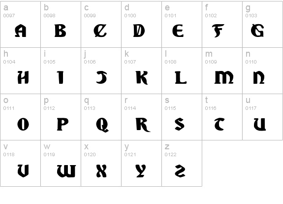 Sable Lion Expanded details - Free Fonts at FontZone.net