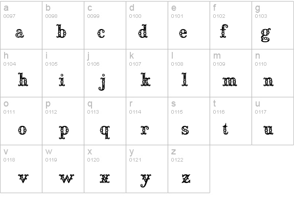 Saddlery Fill details - Free Fonts at FontZone.net