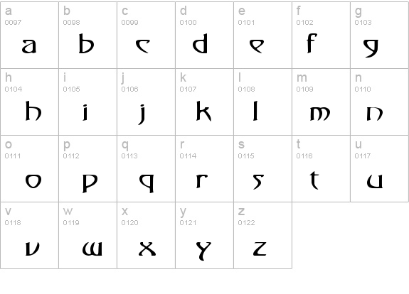 Saga-Expanded Normal Font - FontZone.net