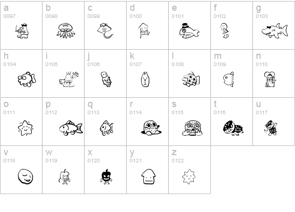 SakabeAnimal02 details - Free Fonts at FontZone.net