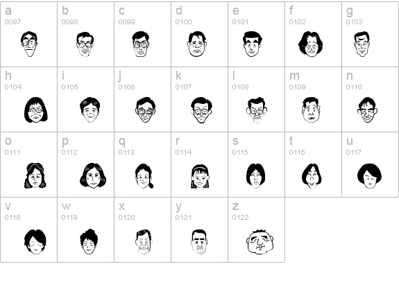 SakabePeople06 details - Free Fonts at FontZone.net
