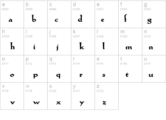 Salem-Extended Bold details - Free Fonts at FontZone.net