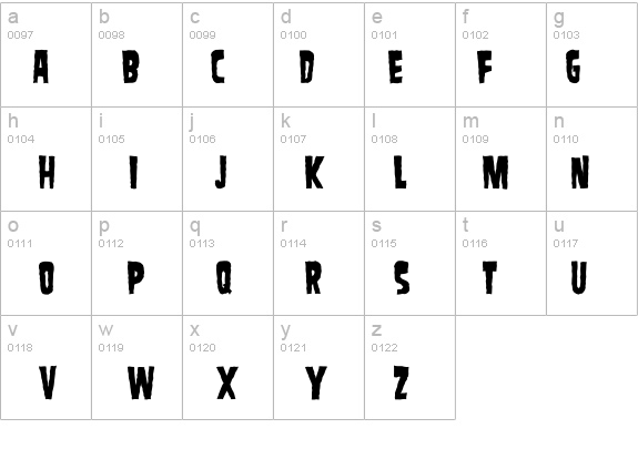 SamdanEvil details - Free Fonts at FontZone.net