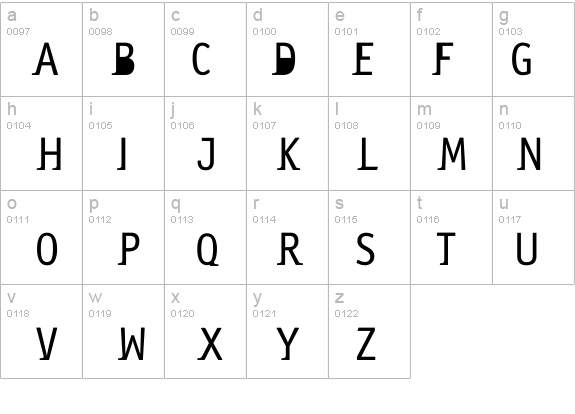 saneserif details - Free Fonts at FontZone.net