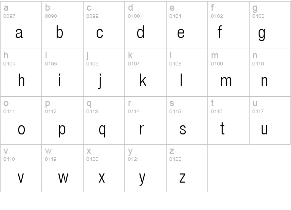 Sans Light Cond. details - Free Fonts at FontZone.net