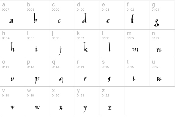 Sassafras-Lx details - Free Fonts at FontZone.net