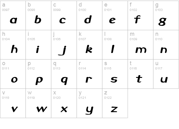 Savoy-Extended Bold Italic details - Free Fonts at FontZone.net