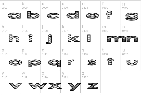 Scaling the Dragon details - Free Fonts at FontZone.net
