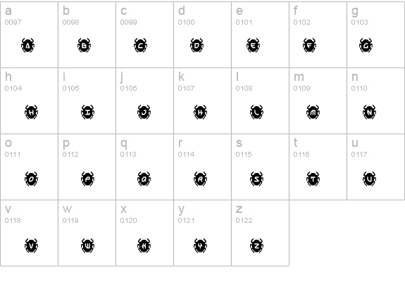 Scarab Solid details - Free Fonts at FontZone.net