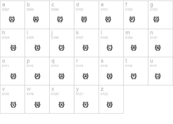 Scarab details - Free Fonts at FontZone.net