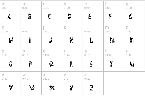 Schizm details - Free Fonts at FontZone.net
